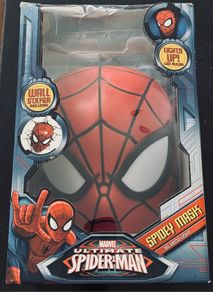 Spidey Mask 3D Deco Light, Brand New, Damaged Box