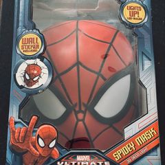 Spidey Mask 3D Deco Light, Brand New, Damaged Box