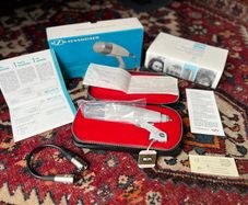 1971 Sennheiser MD 421 N - West Germany - Time Capsule, Complete w/ QC Sheet, 15 FEB 1971