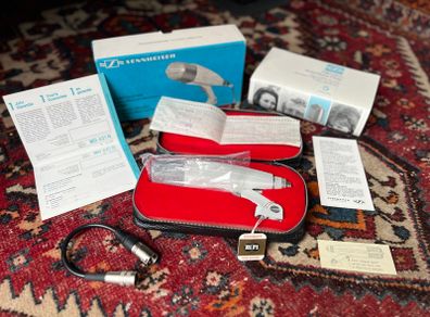 1971 Sennheiser MD 421 N - West Germany - Time Capsule, Complete w/ QC Sheet, 15 FEB 1971