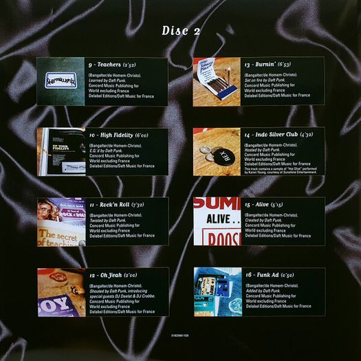 Daft Punk Homework X2LPS