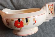 Art Decco Sauce boat/ Homeleigh Ware