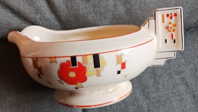 Art Decco Sauce boat/ Homeleigh Ware
