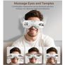 Eye Massager with Cooling Heat, Rechargeable Eye Massager with Smart Vibration Compress, Relieves Tension Improves Sleep Image 3