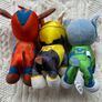 Set of 3 Paw Patrol Rubble Chase Rocky Spin Master Used Please look a the pictures Image 7