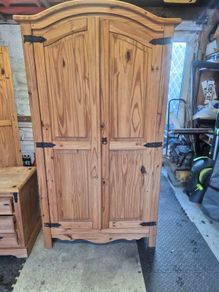 mexican pine wardrobes and lockers