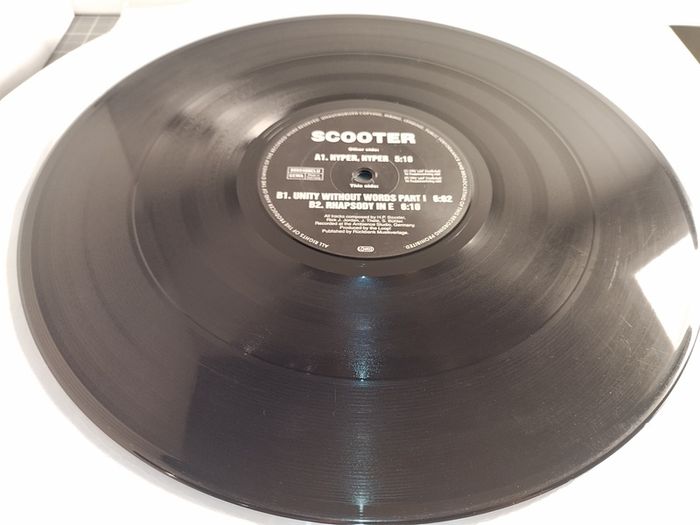 SCOOTER- Rhapsode in E! + Hyper Hyper - Club Tools Records - Top NOTCH Trance BELTER on the B-SIDE - Hidden GEM!!