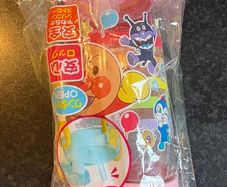 Anpanman clear water bottle