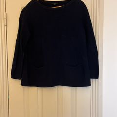 Cos navy jumper size 10