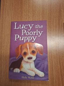 Lucy the  puppy poorly