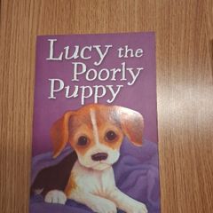 Lucy the  puppy poorly
