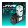 Hilitand 42W DC12V Mini Small Oilless Vacuum Pump 85KPa Low Noise Small Vibration Mini Vacuum Pump 40L/min Oilless Vacuum Pump 85KPa Image 7