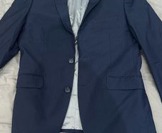 Burton Menswear Navy Suit Jacket