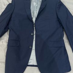 Burton Menswear Navy Suit Jacket