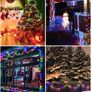 Fairy Lights Battery, 7M 60 LED Globe String Lights with 8 Lighting Modes, Fairy Light Battery Waterproof for Indoor, Outdoor, Christmas (Multi-Coloured) Image 7