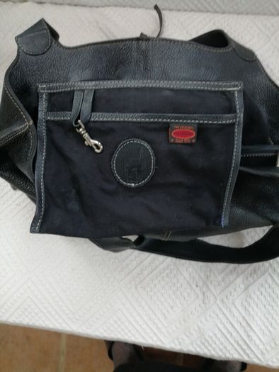 Getulio Black Leather Bag