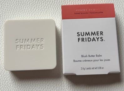 Summer Fridays Blush Butter Balm 2.4g shade toasted terracotta