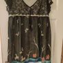 Funk Rock black lace tunic size UK12 EU40 Postage included Image 2