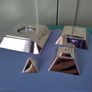 newbridge silver pyramid condiment set Image 4