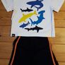 Age 5-6 Shark Pyjamas Image 2