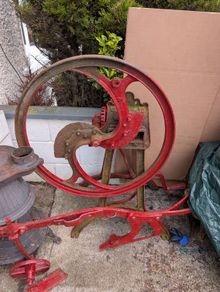 Vintage Chaff Cutter and Plough