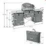Camping kitchen foldable Image 3