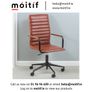 Wade Desk Chair - Brown Image 4