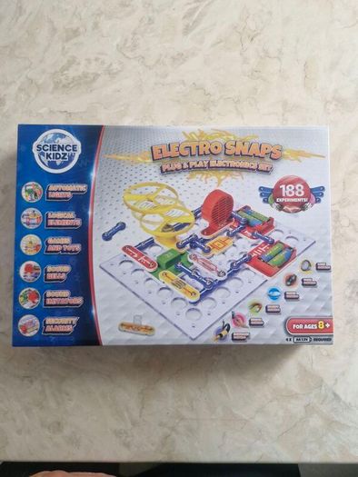 Science Kidz Electro Snaps Plug & Play Electronics Set