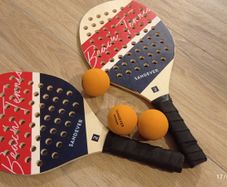 Beach Tennis Racket Set