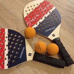 Beach Tennis Racket Set