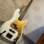 Squier Precision Jazz (PJ) Bass Upgraded EMG Pickups Image 2
