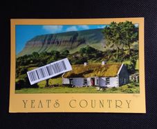 Ireland Postcards : Sligo - Yeats Country : Thatched Cottage - 1980s