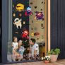 Window Stickers,moinkerin 65 Pieces Halloween Window Clings 8 Sheets Bat Spider Witch Window Decals Halloween Window Decorations for Halloween Party Decorations Image 4