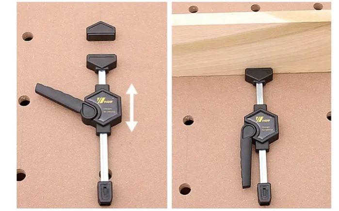 bench dog speed clamps