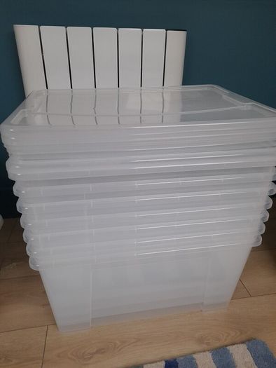 IKEA Samla box with lid