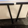 Black Tempered Glass Desk Image 3