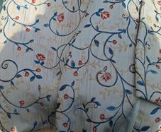 Beautiful heavy pair of curtains 66" x 72