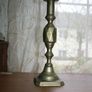 Antique Brass Candle Holder Image 4