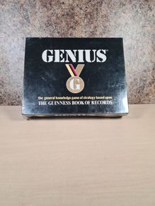 Vintage Genius Board Game General Knowledge Guinness Book Of Records 1988 Brand New Sealed