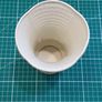 Irish Parian Donegal China Embossed Rose Patterned Vase Image 8