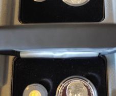 2 Gold Silver Proof Two Coin Sets