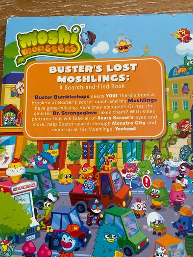 Moshi Monsters Busters Lost Moshlings - Search & Find