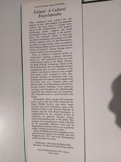 Ireland: A Cultural Encyclopedia by Brian De Breffny