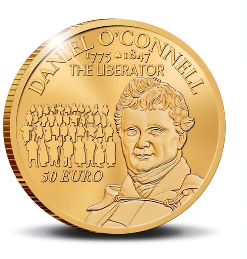 Daniel OConnell Gold and Silver Two Coin Proof Set 2025 limted to 250