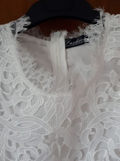 White&Baby pink dress