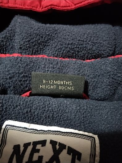 Next Waterproof Fleece lined Warm Hooded Jacket