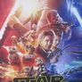 Large Star Wars The Force Awakes Print on Canvas Poster New Image 2