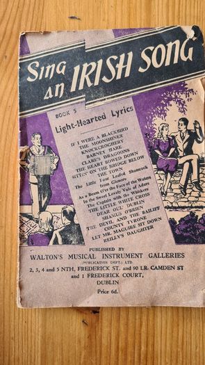 1916  Songs Book. Plus 2 Other Vintage Song Books.