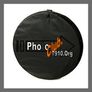 60cm Portable Gold&Silver Grip Reflector Image 2