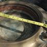 Cachepot for plant/flowers, solid brass/copper Image 9